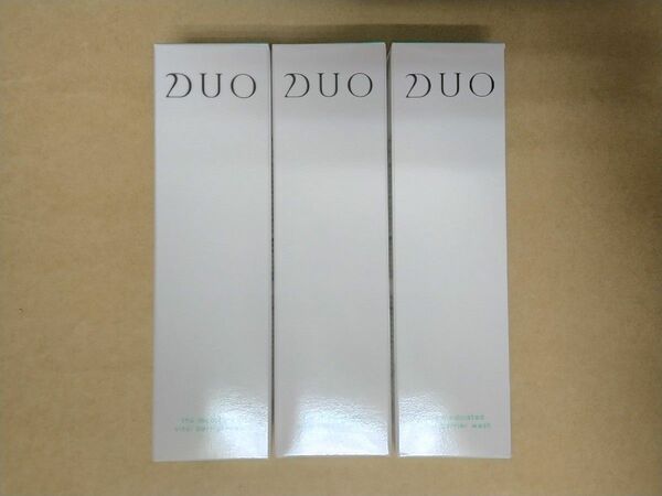 DUO デュオ ザ 薬用バイタルバリアウォッシュ 75g×3本　洗顔料　敏感肌　クレンジングバーム