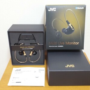 新品同様 JVC ケンウッド  XE-M1BT-B スタジオブラック ワイヤレスステレオヘッドセット 箱付き 説明書付きの画像1