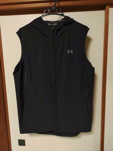 Under Armour アンダーアーマー メンズノースリーブ パーカー L