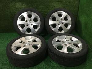 ワゴンRに!! スズキ純正AW 14x4.5J OFF50 PCD100 165/55R14 FALKEN ZIEX ZE914 売切!!