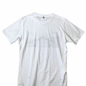 (D) visvim ビズビム 半袖Tシャツ ホワイト 送料250円の画像3