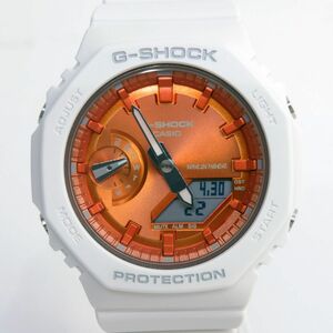 160s【未使用】CASIO カシオ G-SHOCK プレシャスハートセレクション GMA-S2100WS-7AJF レディース クオーツ 腕時計