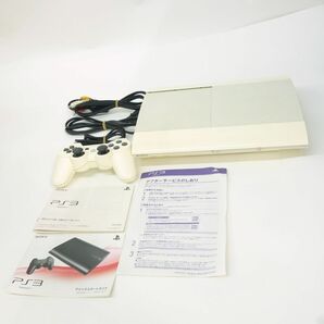 058 SONY ソニー PS3 250GB クラシック・ホワイト CECH-4200B LW ※ジャンク品の画像2