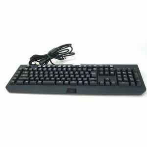 099 RAZER レイザー BLACKWIDOW RZ03-0039 ゲーミングキーボード ※中古