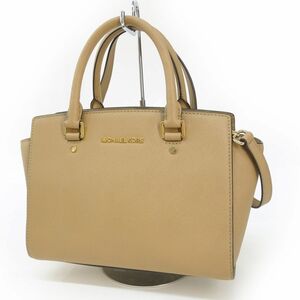 148s MICHAEL KORS マイケルコース SELMA セルマ 2WAY ハンドバッグ/ショルダーバッグ 30S3GLMS2L ※中古