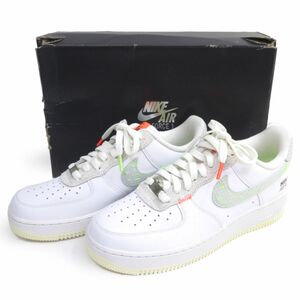 153s NIKE ナイキ AIR FORCE 1 07 LV8 エアフォース FB1853-111 US7.5/25.5cm 箱有 ※中古