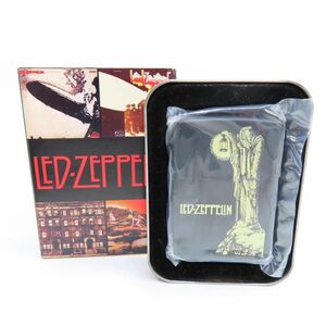 165s 【未使用】Zippo ジッポー LED ZEPPELIN レッド・ツェッペリン 天国への階段 オイルライター