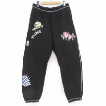 136s XLARGE エクストララージ GOOD TIME SWEATPANTS スウェットパンツ 101241031017 XLサイズ ※中古_画像1