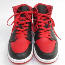 153s NIKE ナイキ AIR JORDAN 1 MID エア ジョーダン 1 ミッド DQ8426-060 US9.5/27.5cm 箱無 ※中古_画像2