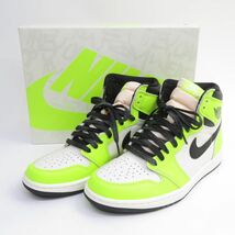 153s NIKE ナイキ AIR JORDAN 1 RETRO HIGH OG エアジョーダン レトロ 555088-702 US8 26cm 箱有 ※中古美品_画像1