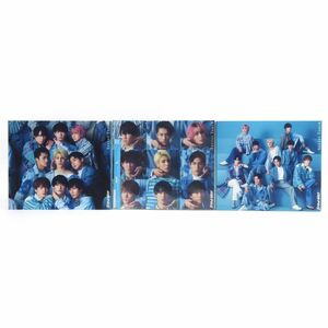 025s CD+DVD / CD Snow Man Secret Touch 初回盤A / 初回盤B / 通常盤(初回仕様) セット ※中古