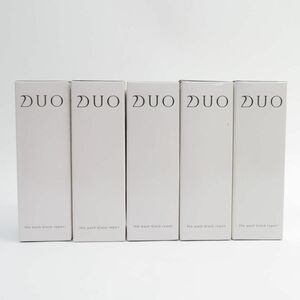 110【未開封】DUO デュオ ザ ウォッシュ ブラックリペア〈洗顔パウダー〉27g 5個セット