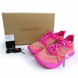 OFF-WHITE × THE 10 ZOOM FLY "TULIP PINK" AJ4588-600 （チューリップピンク/レーサーピンク）
