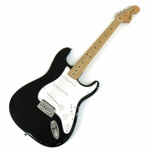 092s☆Squier by Fender....... тросик Affinity Stratocaster черный Fender Stratocaster электрогитара ※ б/у 