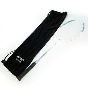 116 YONEX/ Yonex nano flair 200 NF-200 white lavender badminton racket size :4UG5 * used 