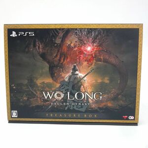 050s PS5ソフト Wo Long: Fallen Dynasty ウォーロン フォールン ダイナスティ Treasure Box サントラCD未開封 ※中古