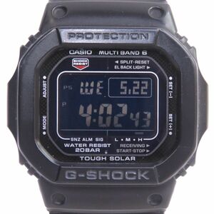 160s CASIO カシオ G-SHOCK GW-M5610-1BJF 電波ソーラー 腕時計 ※中古