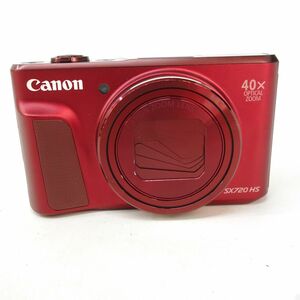 105 Canon キヤノン PowerShot SX720 HS 本体のみ レッド コンパクトデジタルカメラ ※中古