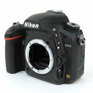 105s Nikon ニコン D750 ボディ バッテリー2個付き 【ショット数168回】 デジタル一眼レフカメラ ※中古