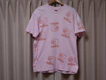 ☆Supreme Mark Gonzales Gonz　Tシャツ　総柄マークゴンザレス ゴンズ　シュプリーム　ピンク　白　サイズM☆_画像1