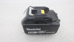 新入荷　4点灯　makita　純正バッテリー　BL1860B　18V　108Wh　残量表示付 中古動作品　①