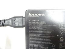 新入荷　lenovo　ACアダプタ　角形　ADLX65SDC2A等　20V 3.25A　65W　メガネケーブル付き　中古動作品　_画像2