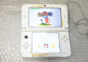 新入荷　Nintendo 3DS LL　SPR-001　ミント×ホワイト　現状品