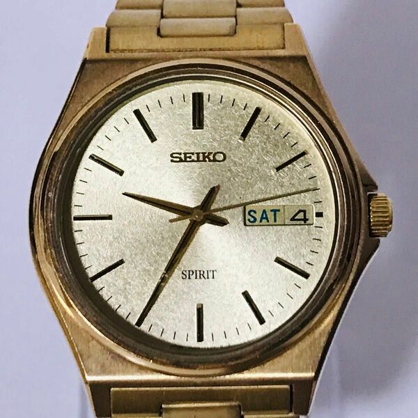 美品 SEIKO SPIRIT 7N43-7180 セイコー 腕時計 メンズウォッチ 稼働品
