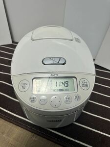 SANYO 圧力IH ジャー炊飯器 おどり炊き 5.5合 ホワイト 《ECJ-XD100E7》