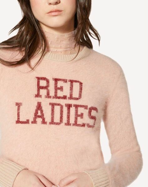  RED VALENTINO "RED LADIES" アンゴラニット