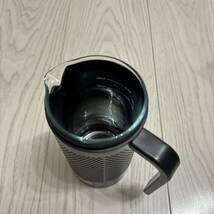 未使用●コーヒー プレス コア coffee press core/耐熱 ガラス製/器具/コーヒーマシーン/抽出器/生活 家電/コーヒーメーカー/黒 ★1151-3_画像5