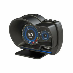 メーター OBD2+GPSモード スピードメーター ヘッドアップディスプレイ HUD 追加メーター【 タコメーター 車速 エンジン回転数】▽