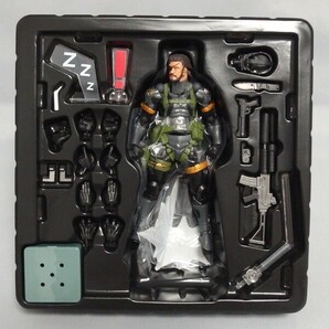 極美品★KAIYODO REVOLTECH YAMAGUCHI EX SNAKE GROUND ZEROES メタルギアソリッド フィギュア リボルテックヤマグチ スネーク 海洋堂★の画像3