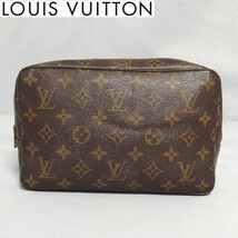 ★LOUIS VUITTON トゥルーストワレット23 M47524 モノグラム ポーチ セカンドバッグ 化粧ポーチ ルイ・ヴィトン★_画像1