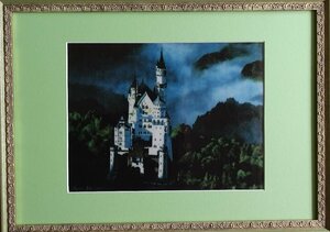 Art hand Auction Artiste : Yuzo Kayama Titre : Château de Neuschwanstein Technique : Reproduction NO-R6-4-15.8, Ouvrages d'art, Peinture, autres
