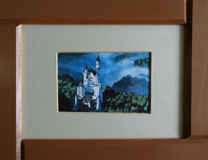 Art hand Auction Artist: Yuzo Kayama Title: Neuschwanstein Castle Technique: Reproduction (photo) NO-R6-4-5.8, Artwork, Painting, others