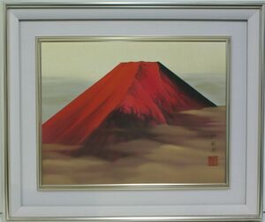 Art hand Auction الفنان: يوشيكوني تاناكا العنوان: تقنية فوجي الحمراء: التمرير المعلق (مرسوم يدويًا) (GT37)(H1-R4-6-24-28.5), تلوين, اللوحة اليابانية, آحرون