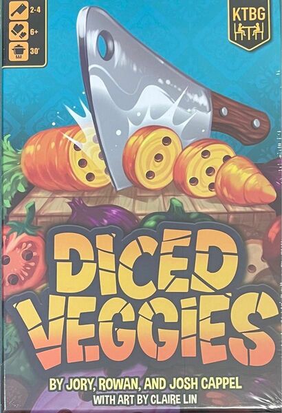 ボードゲーム　DICED VEGGIES 英語版