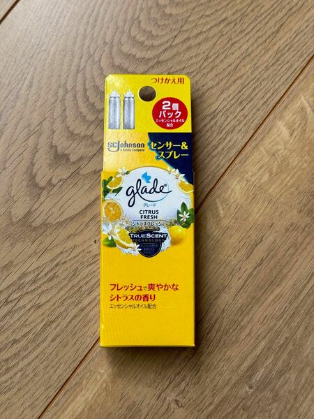 グレード 消臭 センサー＆スプレー シトラスフレッシュの香り 付け替え用 18ml (2本入) 詰め替え 芳香剤 消臭剤