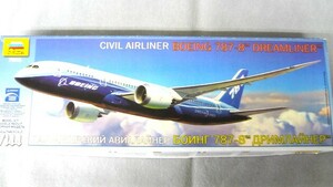 zbezda1/144[bo- wing 787-8 ANA triton color decal attaching ]