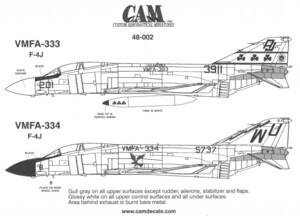 CAM Decals, 48-002, Phantoms Phorever