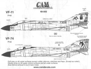 CAM Decals, 48-005, Phantoms Phorever
