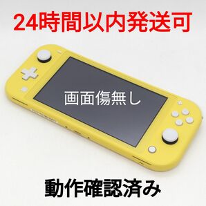 【美品】Nintendo Switch Lite イエロー 2019年製 本体のみ スイッチライト 動作確認済み