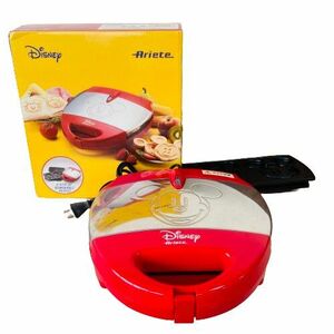 【DeLonghi/デロンギ】Ariete/アリエテ ワッフルメーカー Disney/ディズニー ミッキー 通電〇 箱付き★