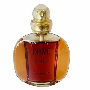【Christian Dior/ディオール】香水 DUNE/デューン EDT/オードトワレ 50ml 残量約9割★9844