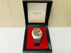 CITIZEN/ Citizen /3702-370368 Y/GN-4W-S/TUNING FORK/ tuning Fork /HISONIC/ high Sonic / day date / original breath / wristwatch 