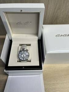 GaGa MILANO/ GaGa Milano wristwatch MANUALE 40mana-re Manuale 40mm/ 2 hands / quartz 