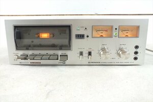 ☆PIONEER パイオニア CT-4 カセットデッキ 中古 現状品 240407Y3124