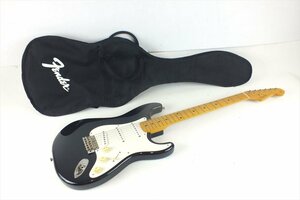 ☆ Fender フェンダー JAPAN ストラトキャスター 黒 ギター 中古 現状品 240507R6115