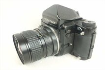 ☆ PENTAX ペンタックス 67II 中判カメラ smc PENTAX 67 1:4.5 75mm 中古 240507A5095_画像3